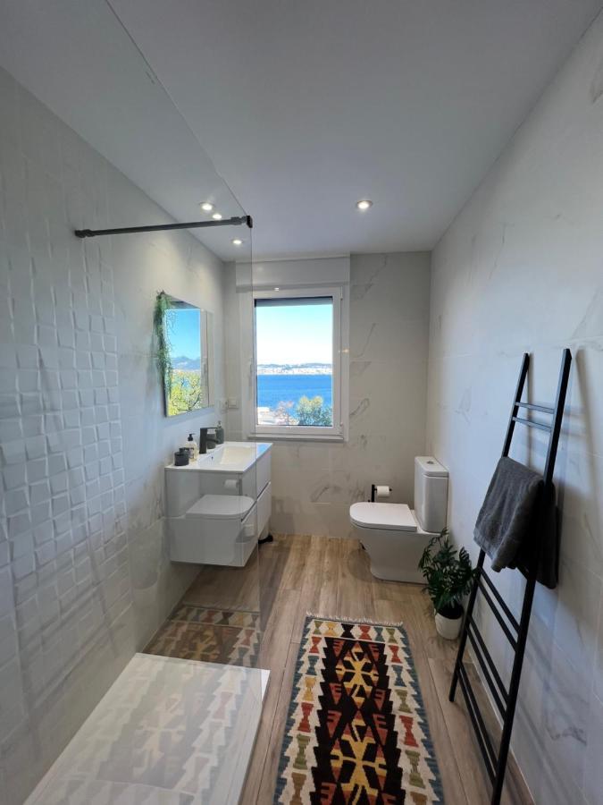Apartamento En Cangas - Vistas Al Mar Esterno foto